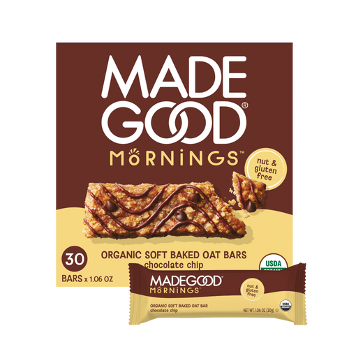 Mornings Chocolate Chip Soft Baked Bars