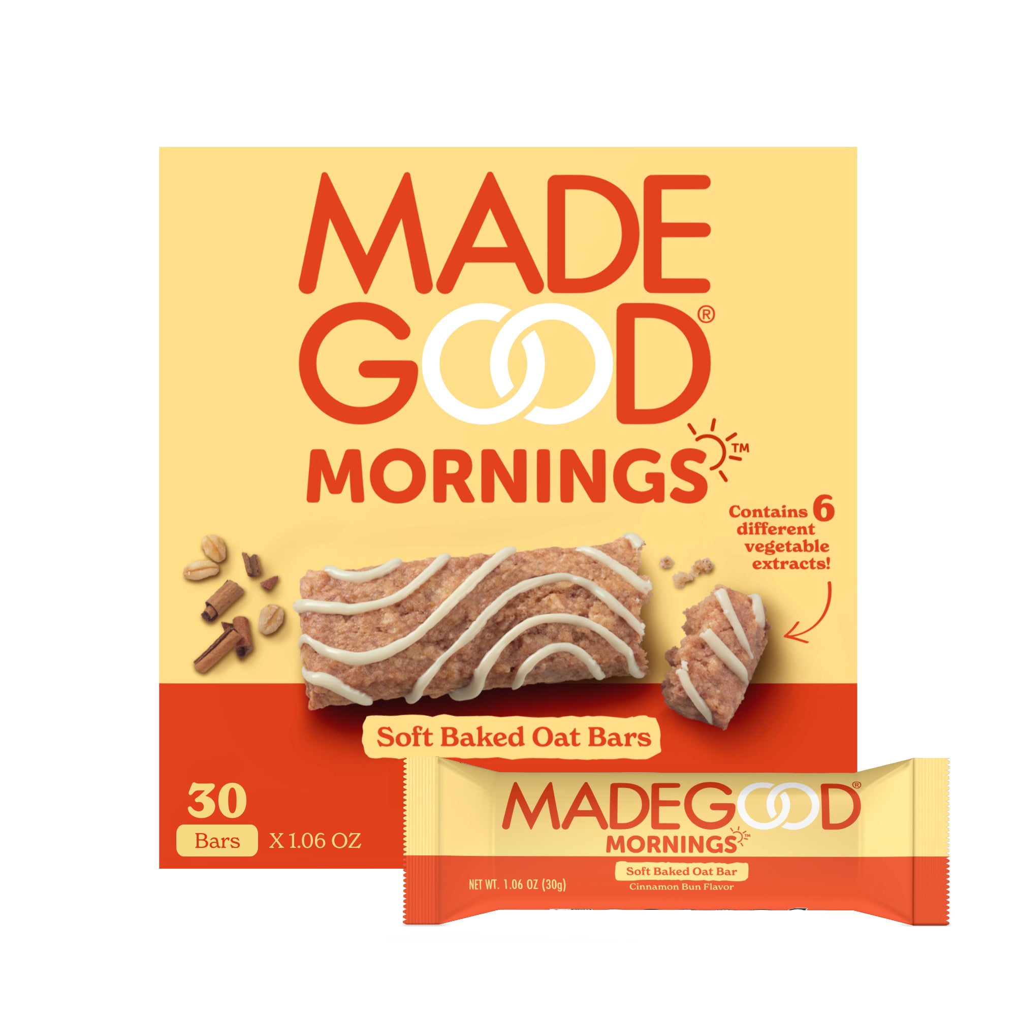 MadeGood Mornings Cinnamon Bun Soft Baked Bars Organic Non GMO costco-madegood-chocolate-chip-granola-bars-review-costcuisine