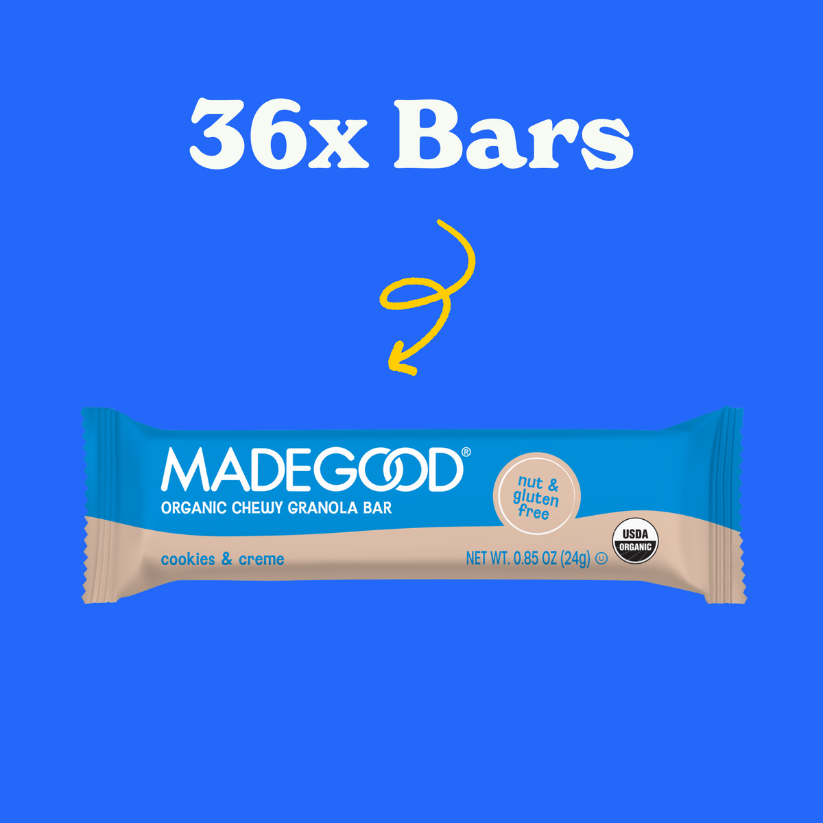 Cookies & Crème Granola Bars