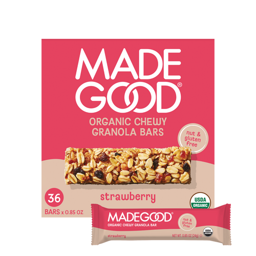 Strawberry Granola Bars