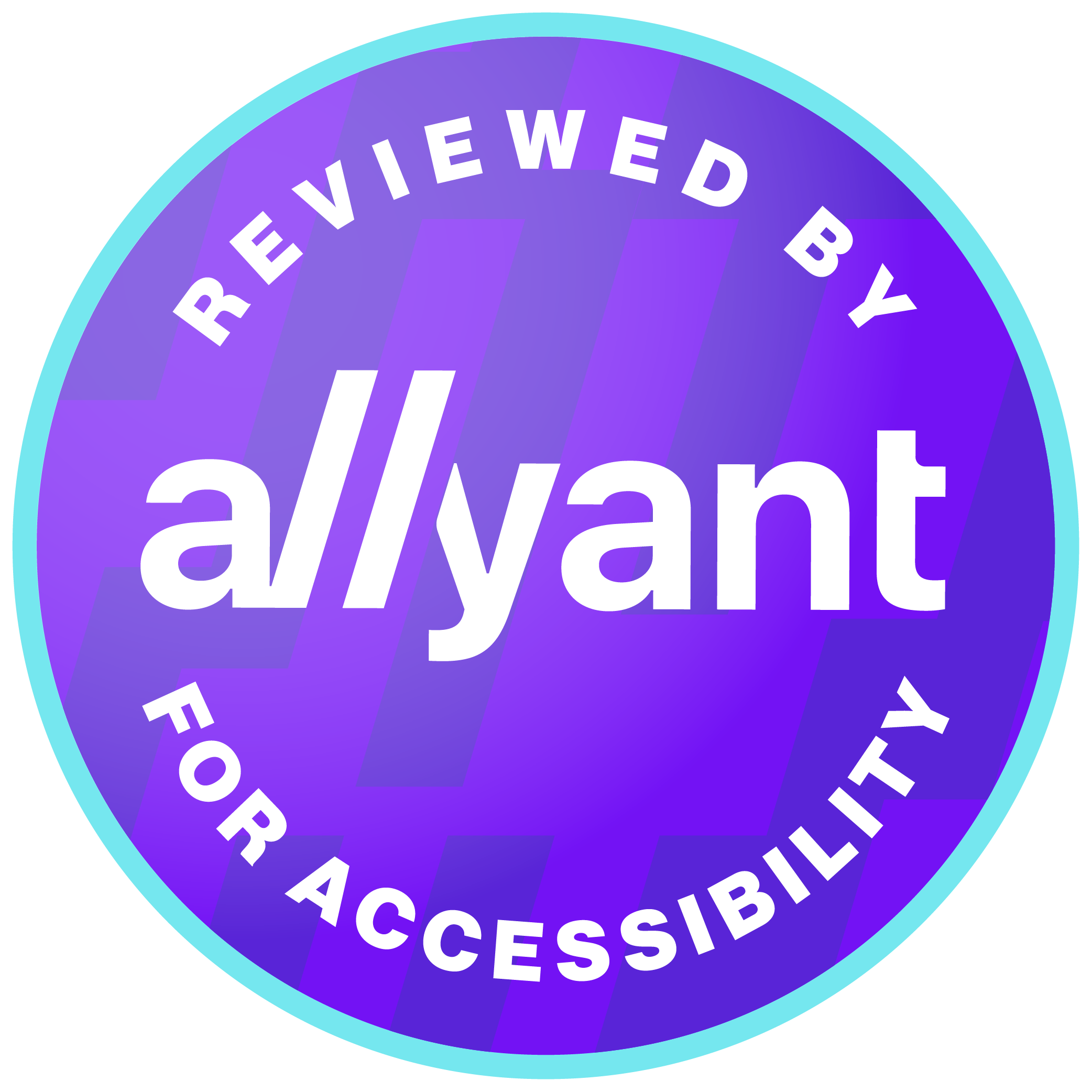 Reviewed by Allyant for Accessibility Badge Reviewed by Allyant for Accessibility Badge