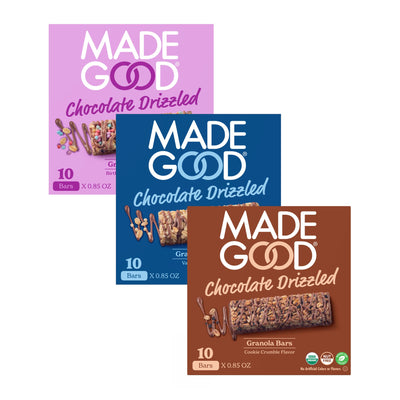 Variety Pack tile showing an assortment of Sweet and Salty MadeGood snacks