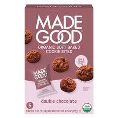 Double Chocolate Soft Baked Mini Cookies