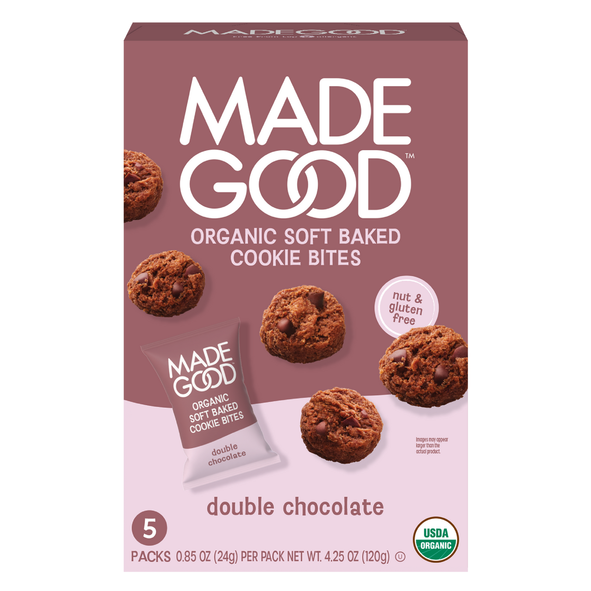 Double Chocolate Soft Baked Mini Cookies