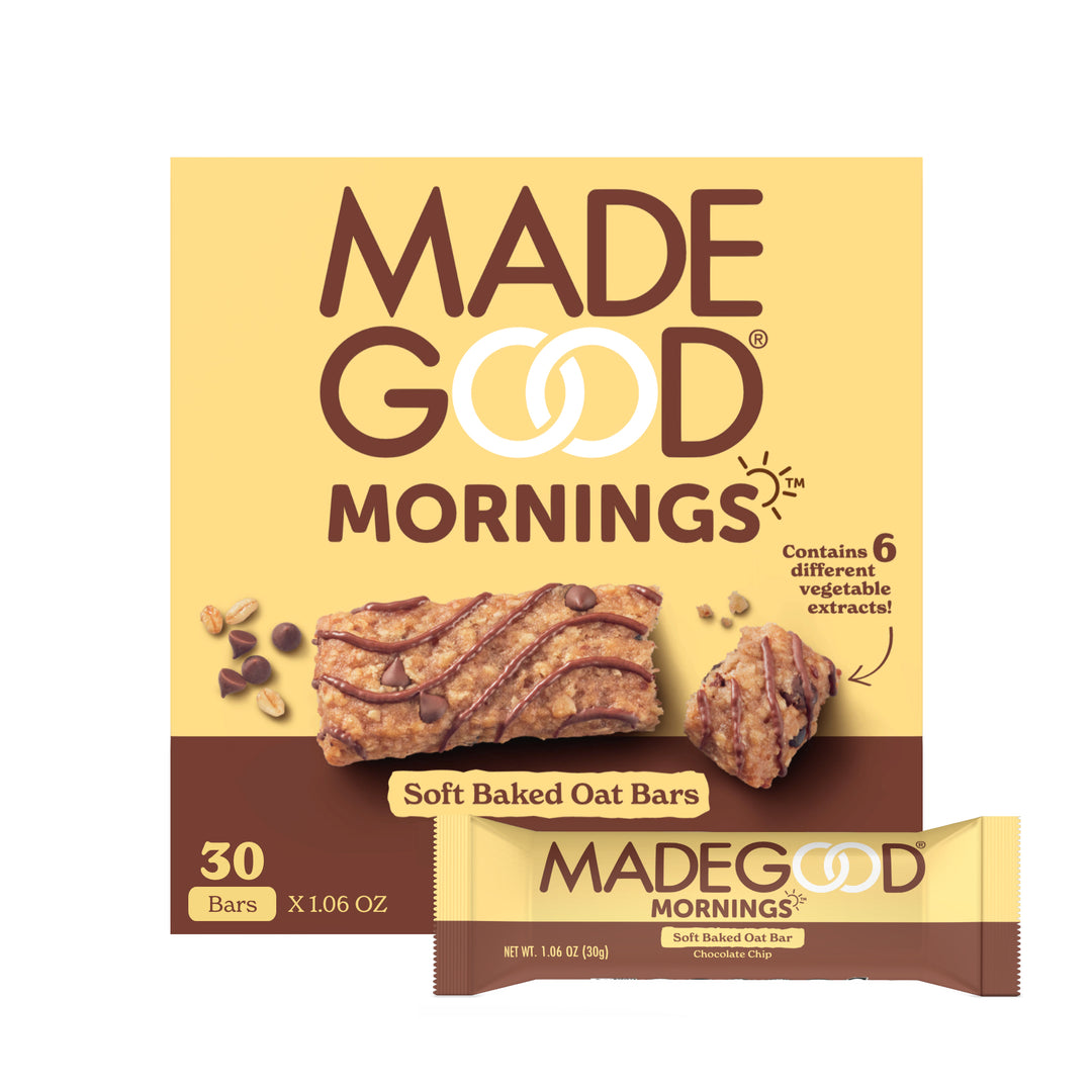 Mornings Chocolate Chip Soft Baked Bars (30 count)