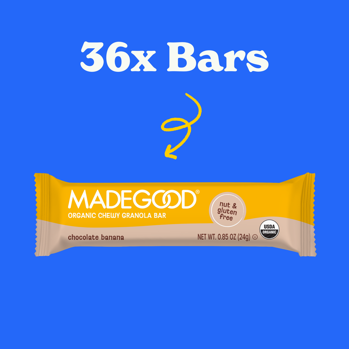Chocolate Banana Granola Bars