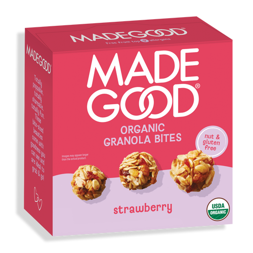 Strawberry Granola Bites