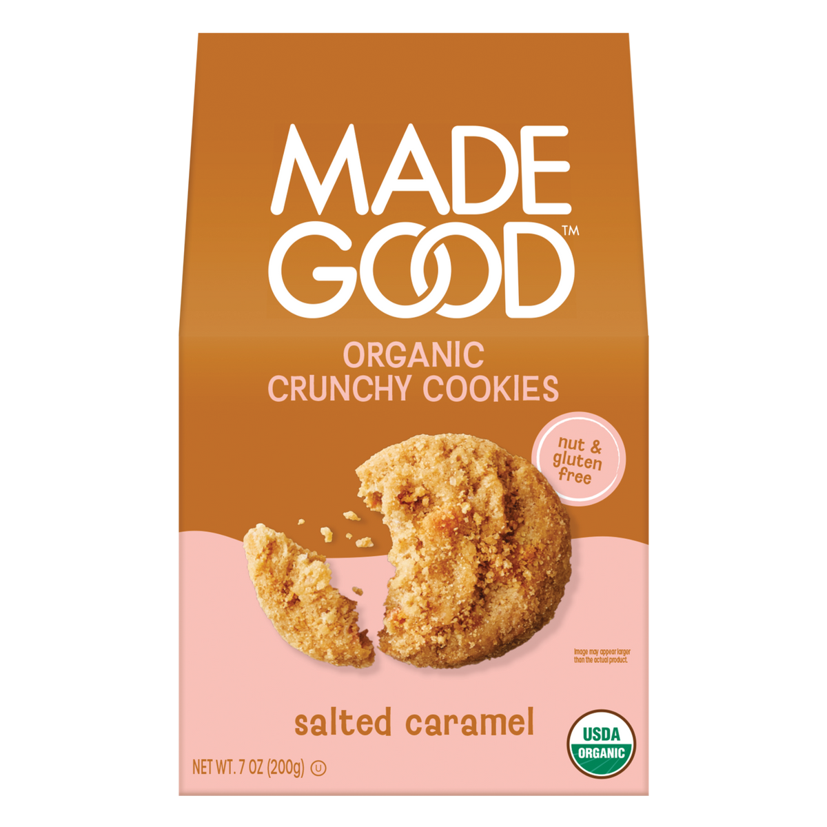 Salted Caramel Crunchy Cookies