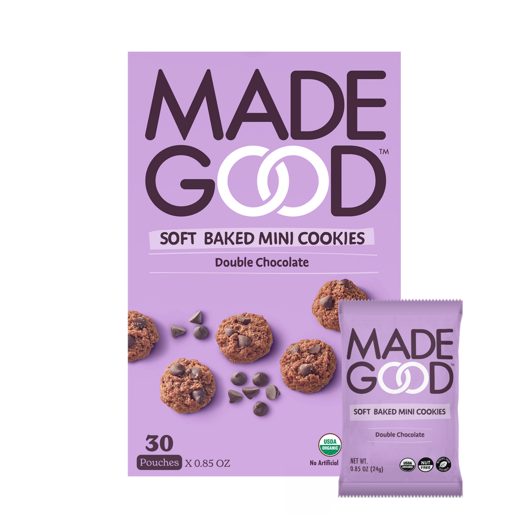 Image of Soft Baked mini cookies in Double Chocolate