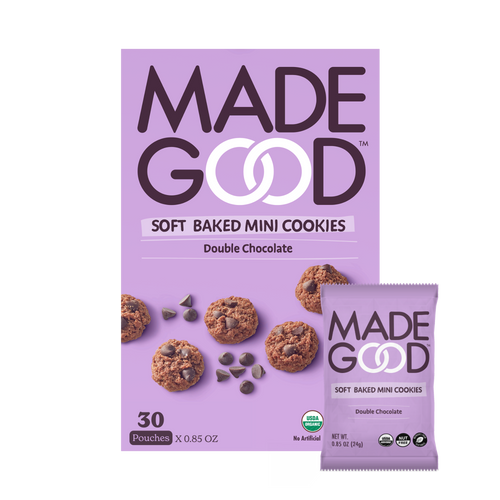 Image of Soft Baked mini cookies in Double Chocolate