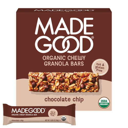 Chocolate Chip Granola Bars