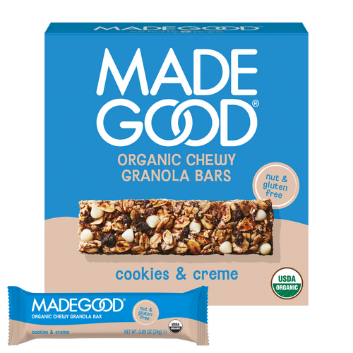 Cookies & Crème Granola Bars