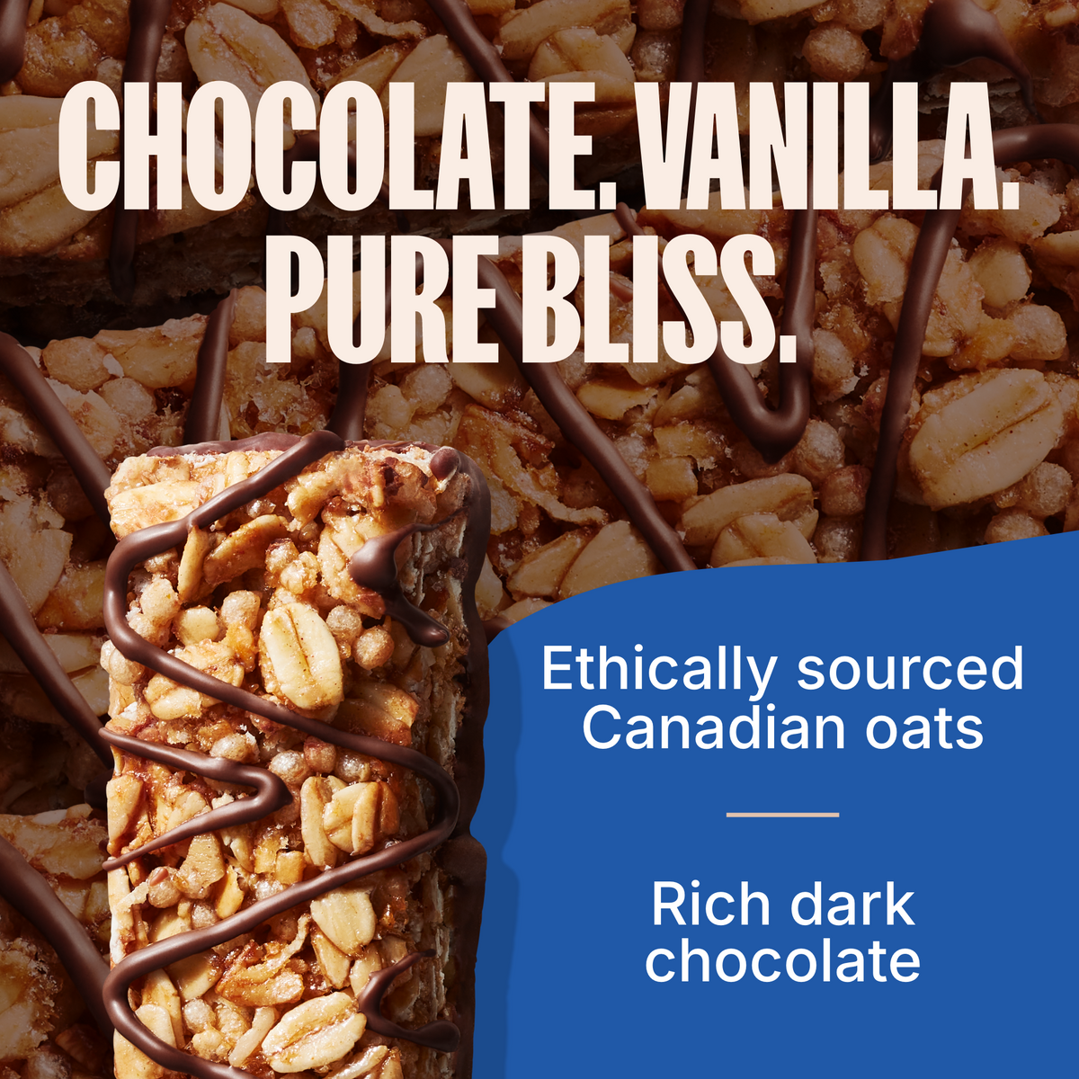 Vanilla Drizzled Granola Bars