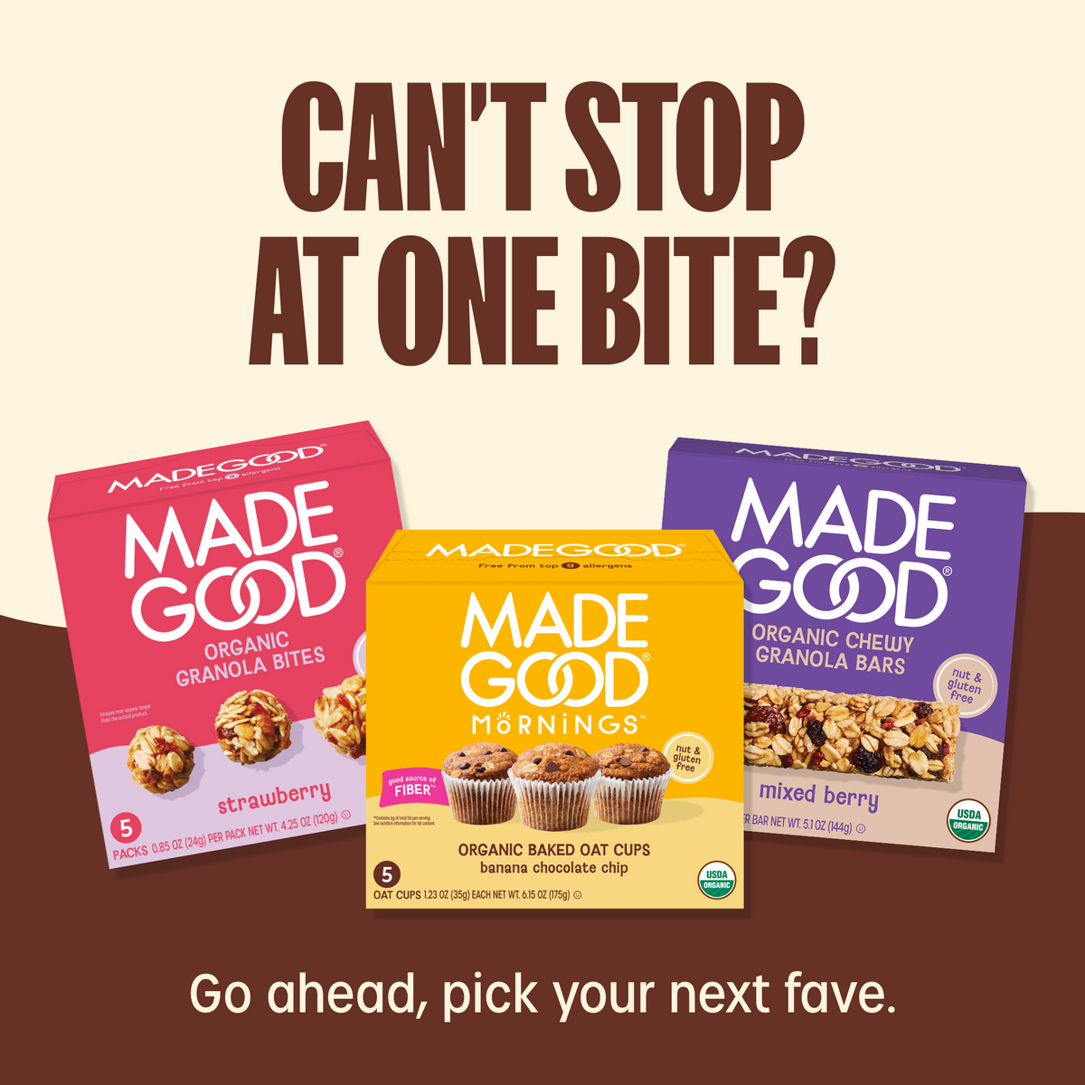 Mornings Chocolate Chip Soft Baked Bars