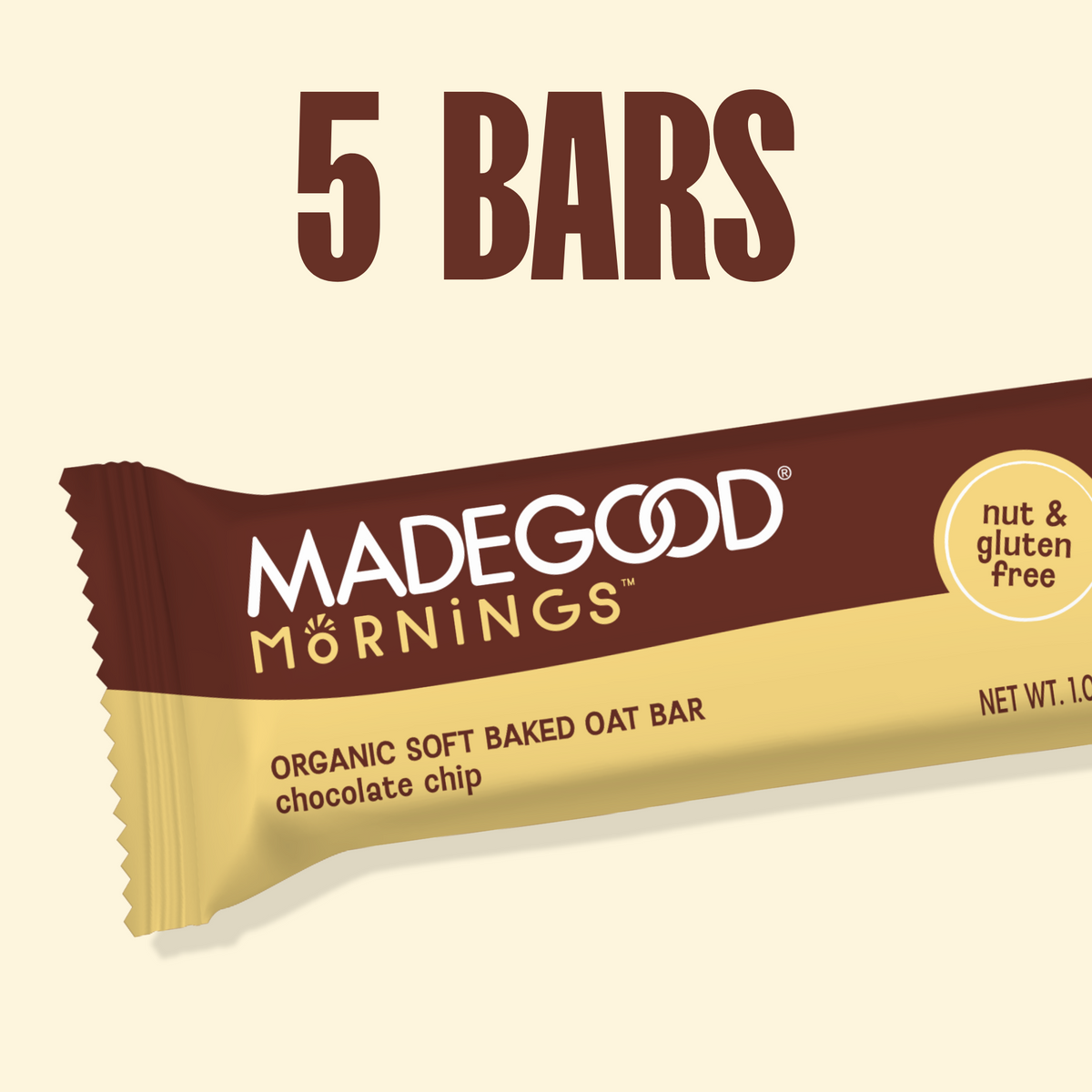 Mornings Chocolate Chip Soft Baked Bars