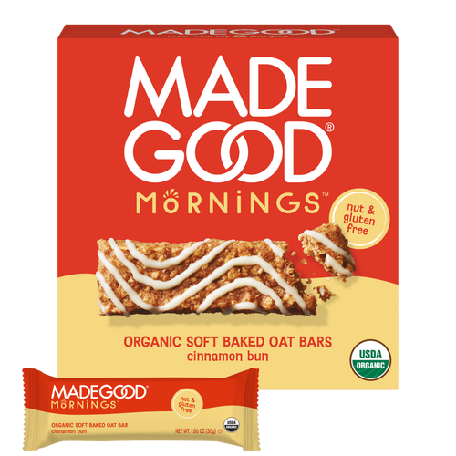 Mornings Cinnamon Bun Soft Baked Bars