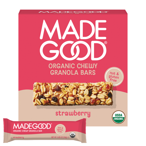 Strawberry Granola Bars