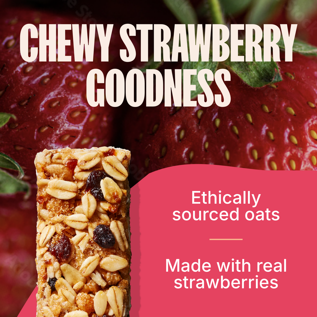 Strawberry Granola Bars