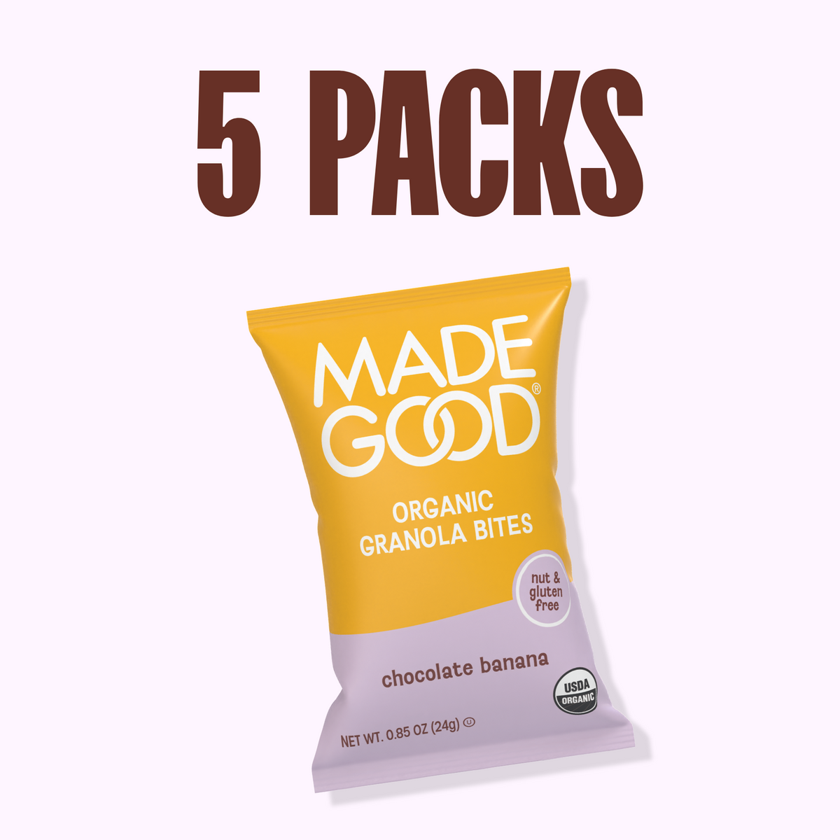 Chocolate Banana Granola Bites