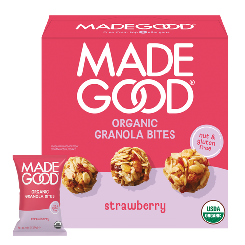 Strawberry Granola Bites