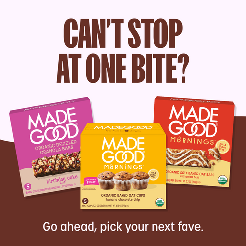 Chocolate Chip Granola Minis | Organic, non-GMO, Nut-Free Snacks