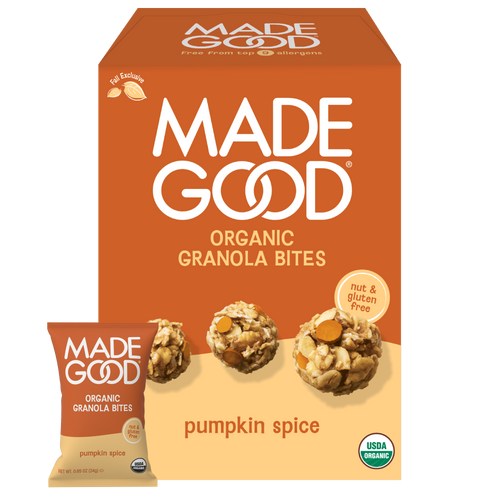 Pumpkin Spice Granola Bites