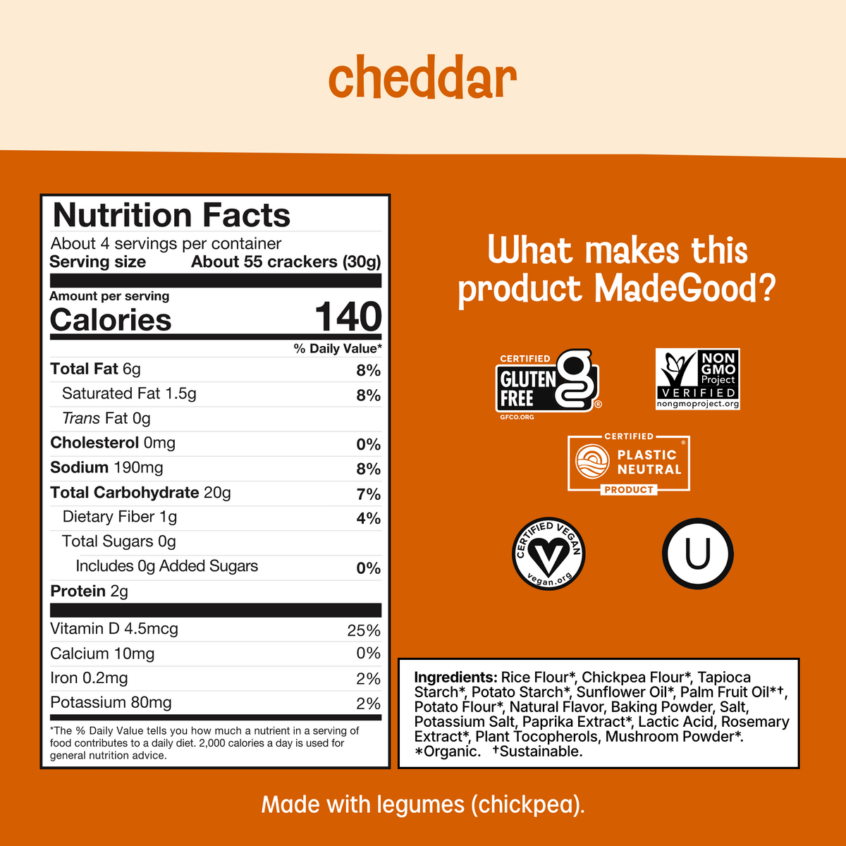 Cheddar Star Puffed Crackers