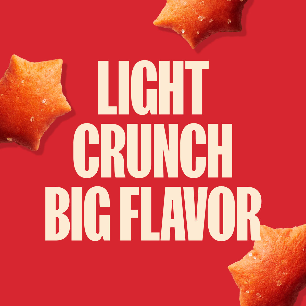 Pizza Star Puffed Crackers