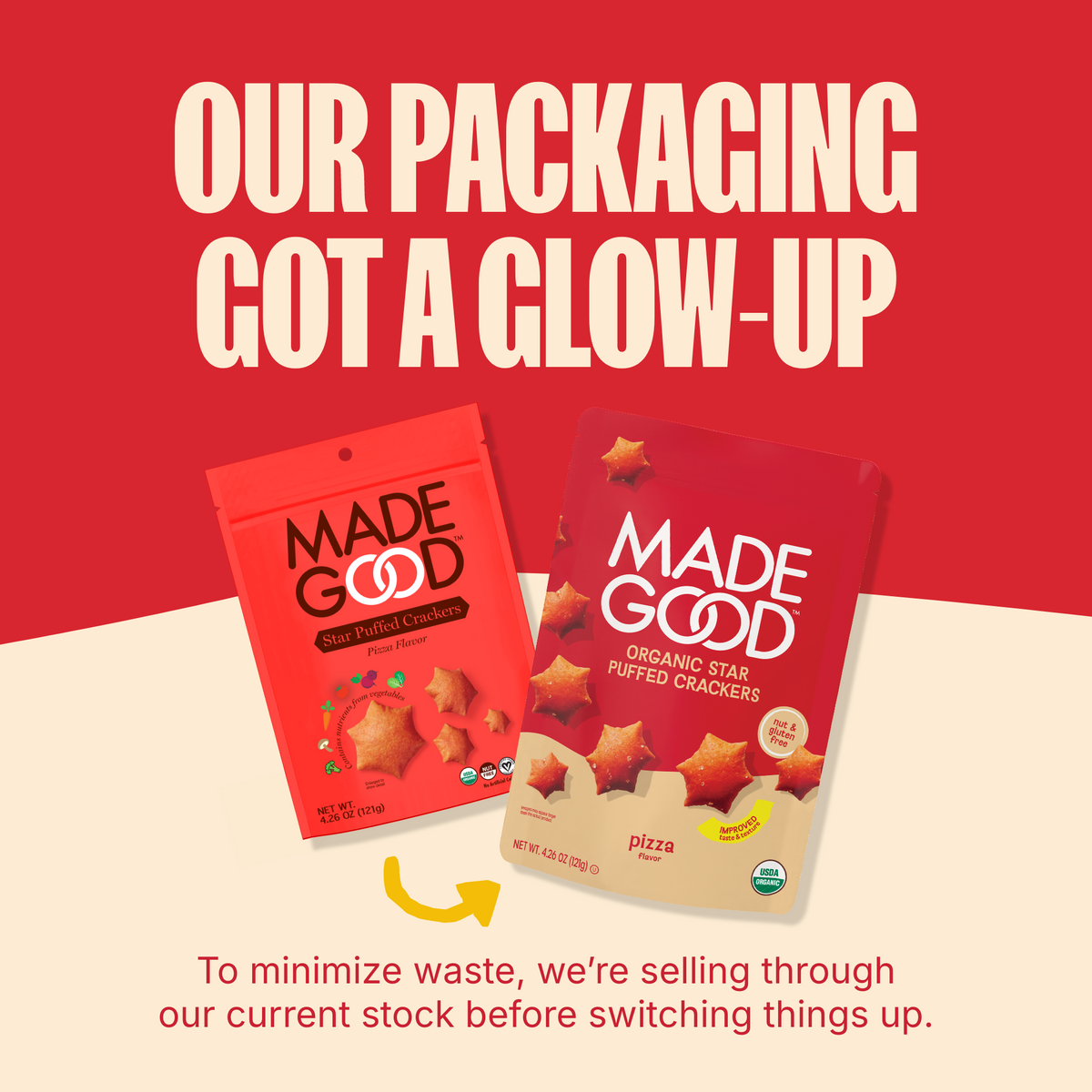 Pizza Star Puffed Crackers