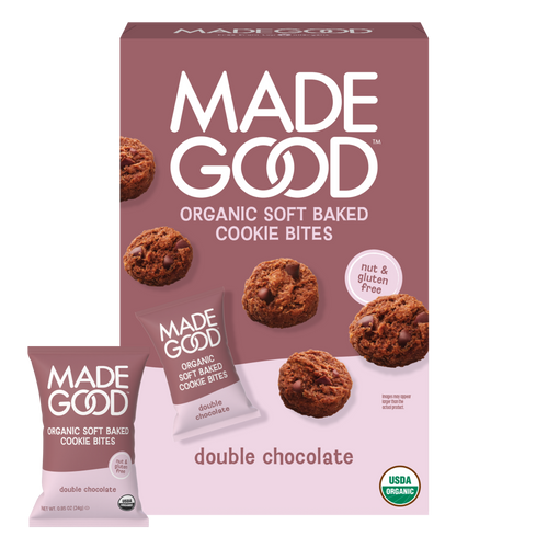 Double Chocolate Soft Baked Mini Cookies