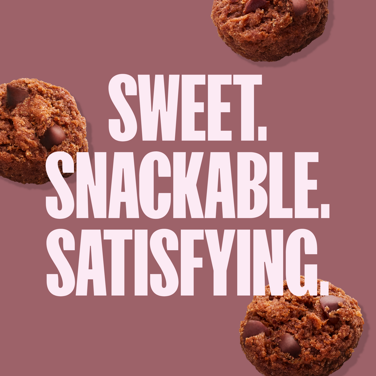 Double Chocolate Soft Baked Mini Cookies