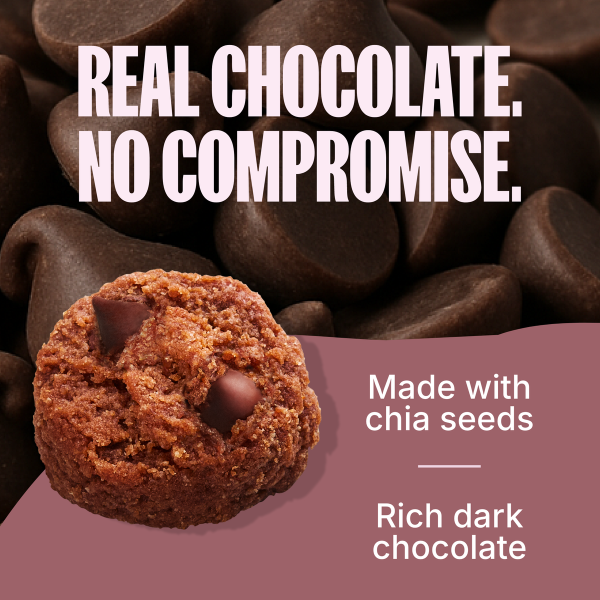 Double Chocolate Soft Baked Mini Cookies