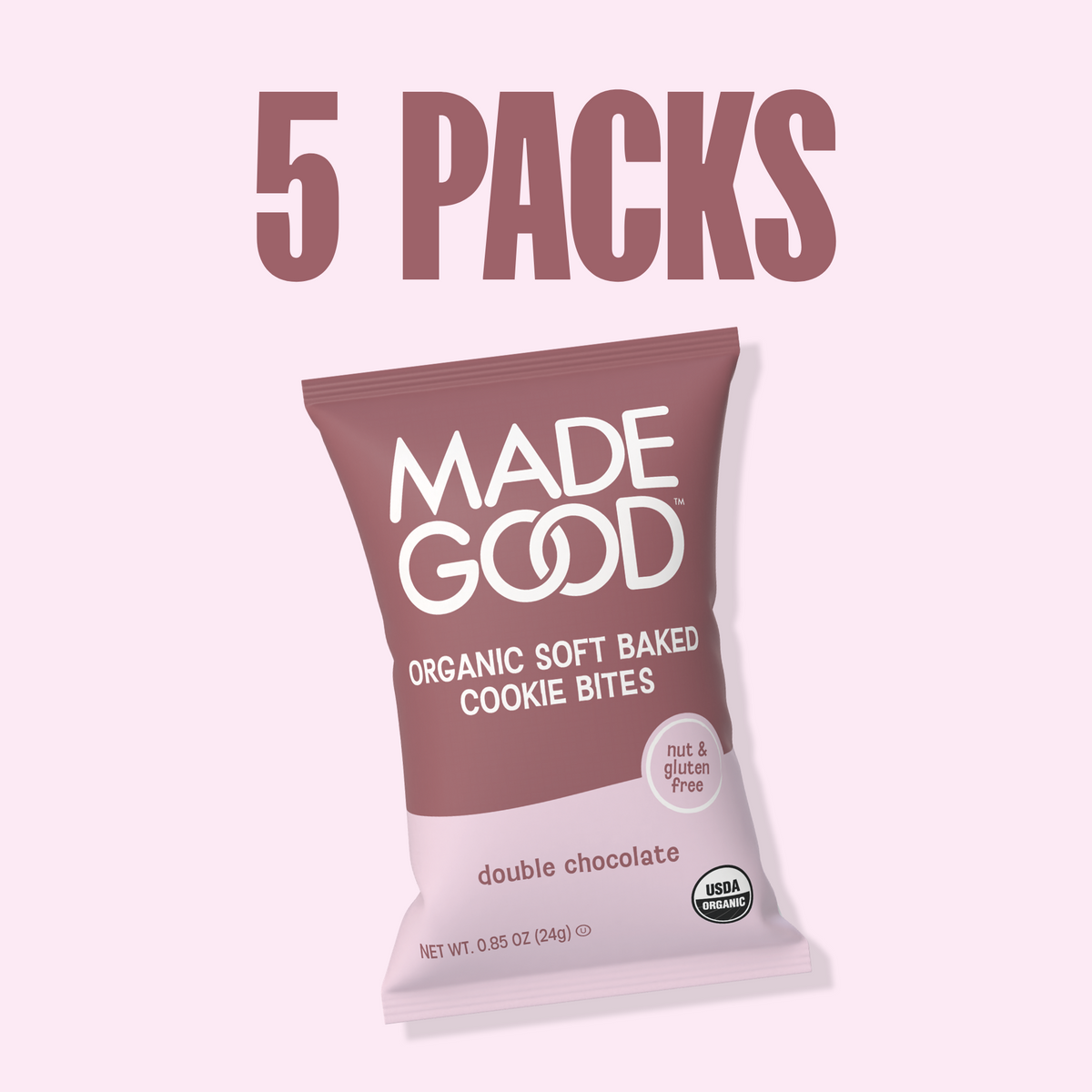 Double Chocolate Soft Baked Mini Cookies