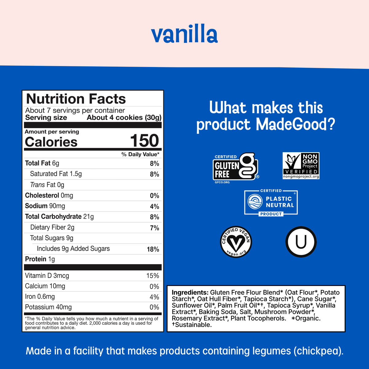 Vanilla Crunchy Cookies