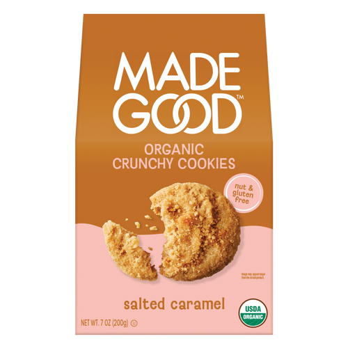 Salted Caramel Crunchy Cookies