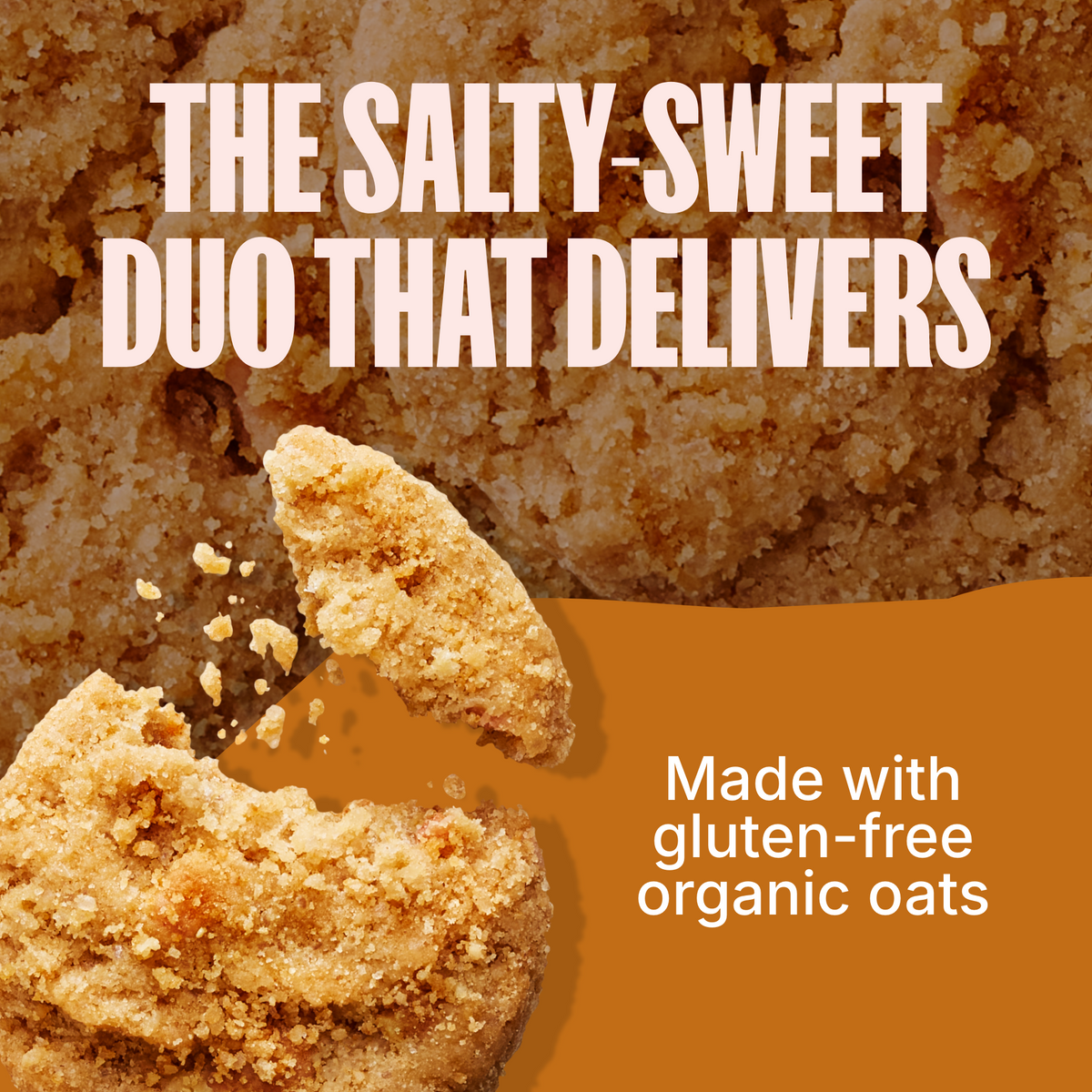 Salted Caramel Crunchy Cookies