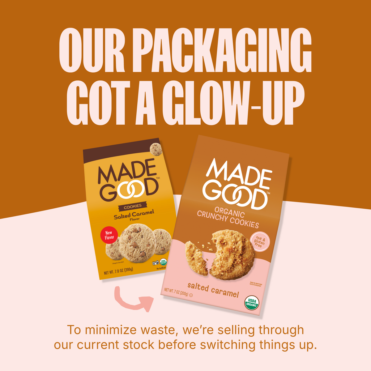 Salted Caramel Crunchy Cookies