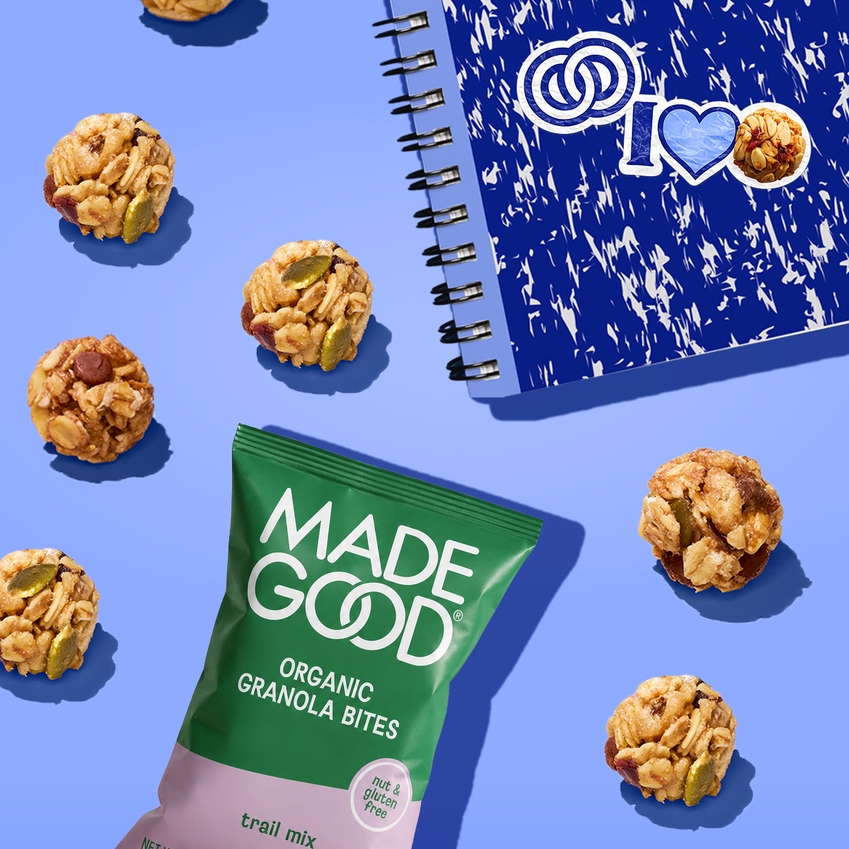 Trail Mix Granola Bites