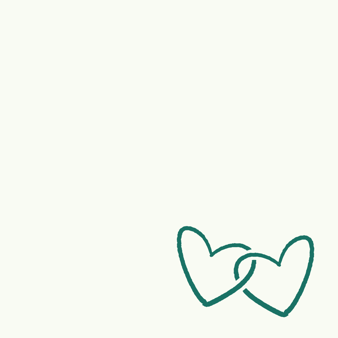 two hearts doodle: a little bit of curiosity can make a big change