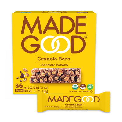 Minis Large Variety Pack - Banana, Blueberry and Mango (36 Bars)